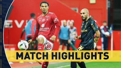 Brest vs. Reims | Ligue 1 Match Highlights (5/10) | Scoreline