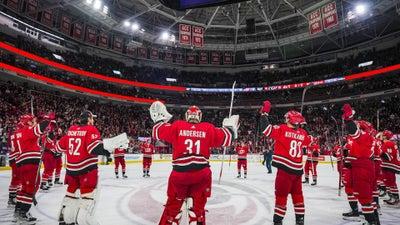Highlights: Red Wings at Hurricanes