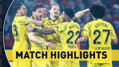 PSG vs. Borussia Dortmund | Champions League Match Highlight (5/7) | Scoreline