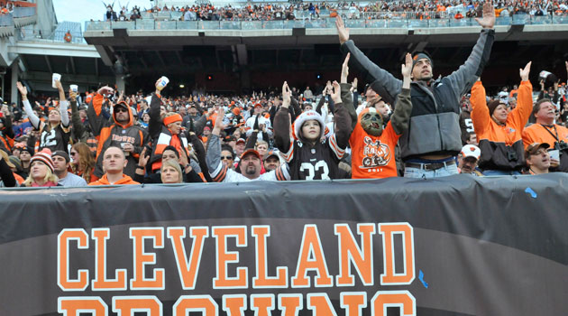 Browns fans are a pretty crazy bunch. (USATSI)
