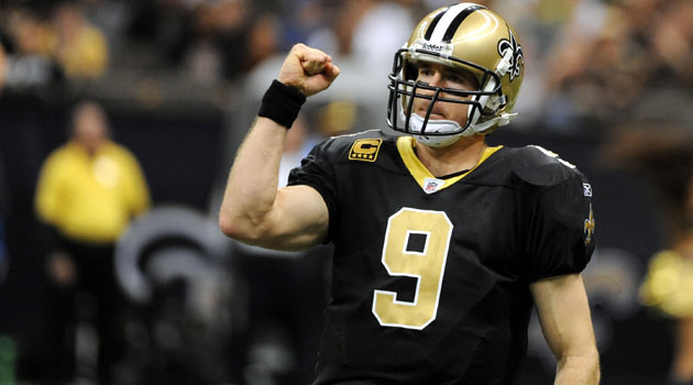 Dat Brees, who just got paid.