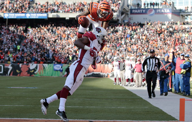 JEROME SIMPSON's TD jump: Play of the year?