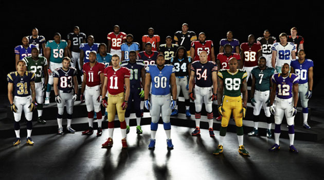 Nike unveiled new NFL jerseys