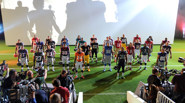 Nike: NFL teams' throwback
