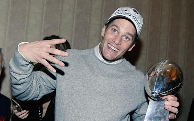 LOOK: Tom Brady celebrates '4' Super Bowl wins - CBSSports.com