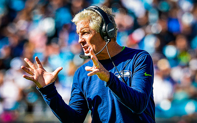 Pete Carroll is unconcerned about his running back. (Getty Images)
