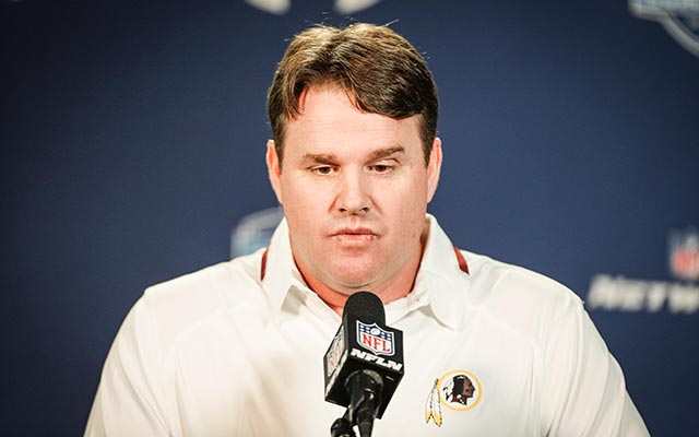Jay Gruden may have bitten off more than he can chew in DC. (Getty Images)