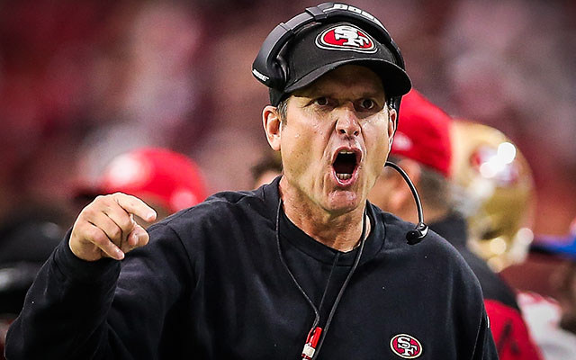 Reportedly, Jim Harbaugh isn't the most popular guy in the locker room. (Getty Images)