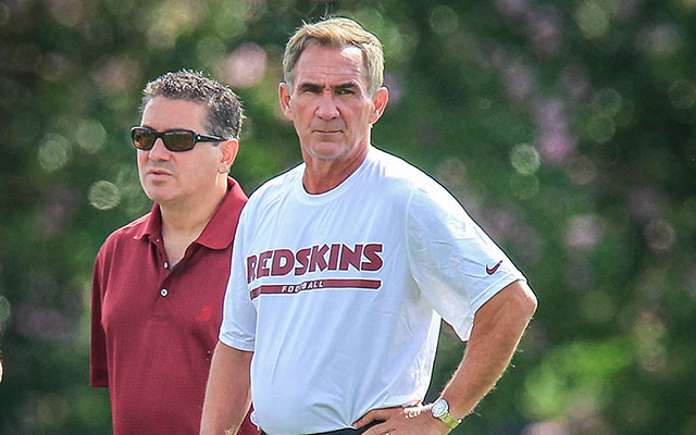 Mike Shanahan went 24-40 with the Redskins in his last coaching gig. (USATSI)
