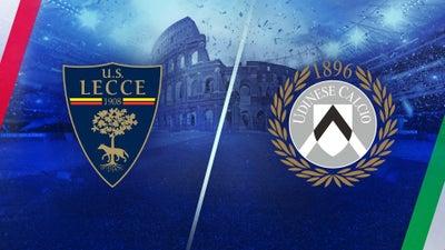 Serie A - Lecce vs. Udinese