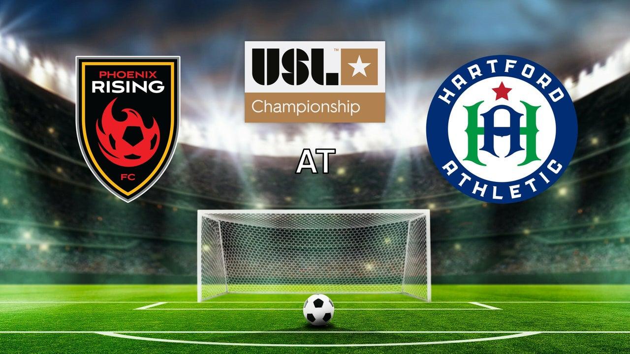 USL Championship Soccer - Phoenix Rising FC at Hartford Athletic