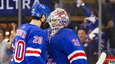 Highlights: Rangers Hold Off Hurricanes To Take Game 1