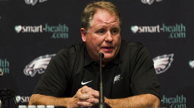 Chip Kelly isn’t going to tell you if he thinks players are faking injuries. (USATSI)