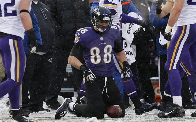 Dennis Pitta came back late last season to play four games after offseason hip surgery.