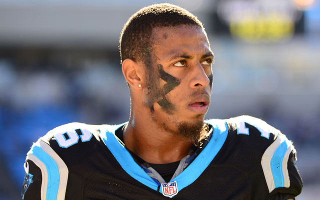 Greg Hardy's girlfriends says he threw her on a couch full of guns.