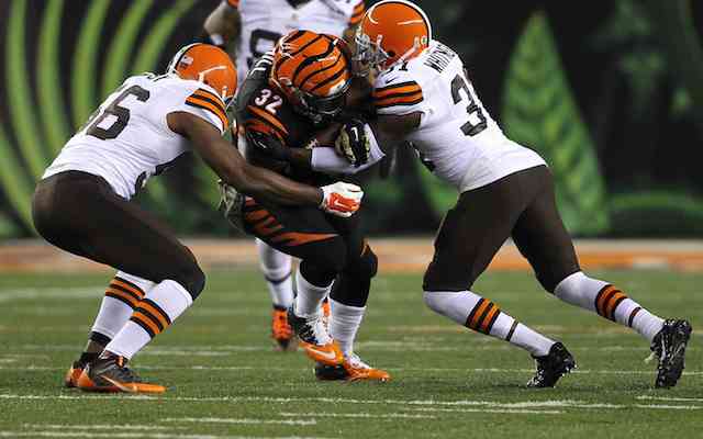 Jeremy Hill ripped the Browns after the Browns de-pantsed the Bengals.