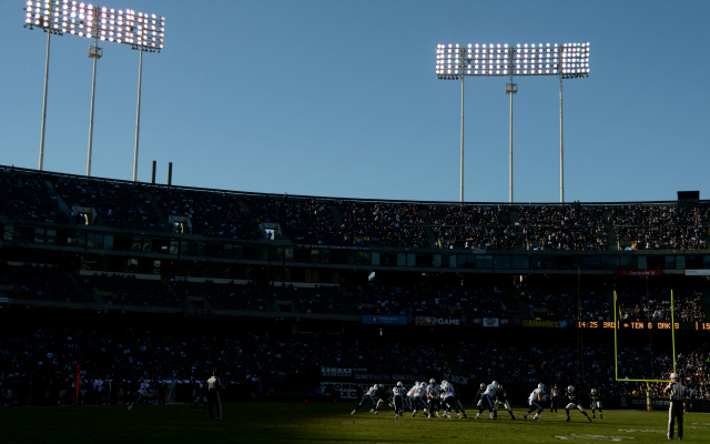 The Raiders will stick around Oakland for a year.