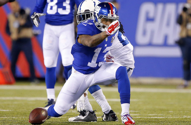 Odell Beckham, Jr., made some ridiculous catches before and during the game Monday.