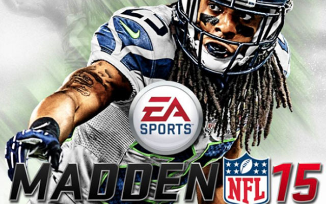 Richard Sherman wants to share the cover with his teammates. (EA Sports)
