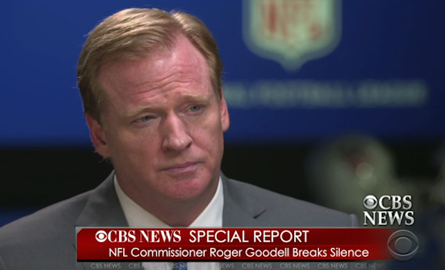 Roger Goodell's first interview the Ray Rice situation was on 'CBS This Morning.'