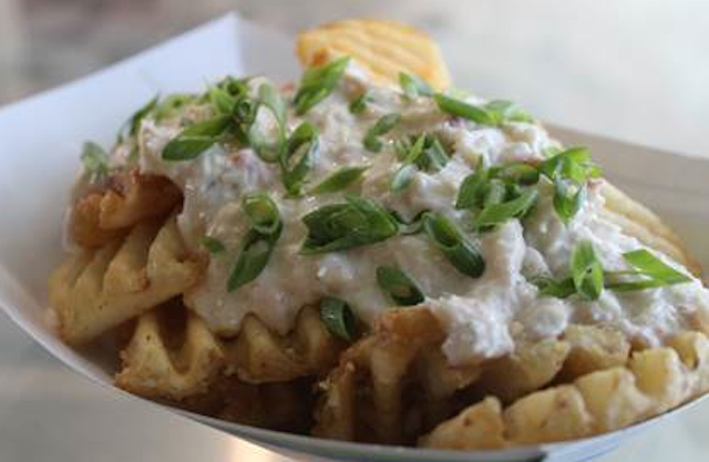 Seattle Crab Fries offered up by the Seahawks.