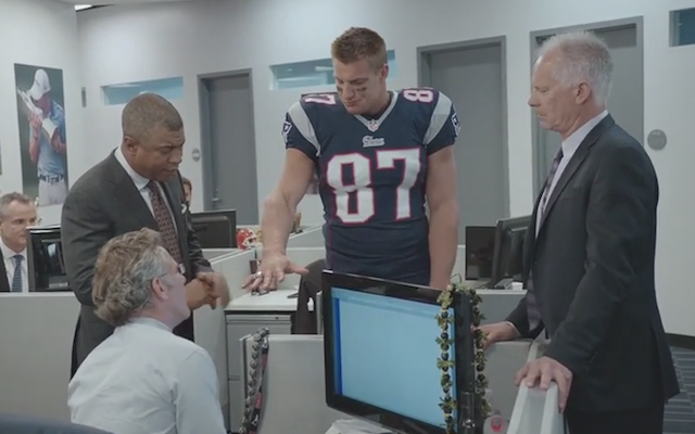 WATCH Rob Gronkowski shows off his Super Bowl ring in hilarious ad