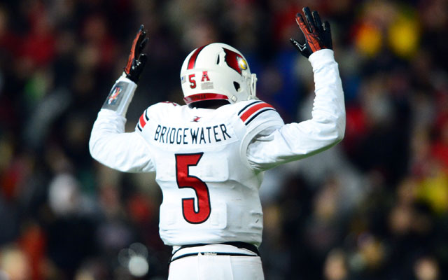 Maybe Teddy Bridgewater to the NFL in 2014 isn't such a lock after all.