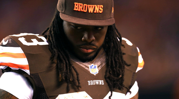 Trent Richardson was traded from the Browns to the Colts Wednesday.