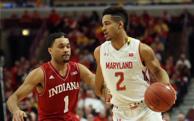 Melo Trimble and James Blackmon will face in the NCAA instead of the NBA next year. (USATSI)