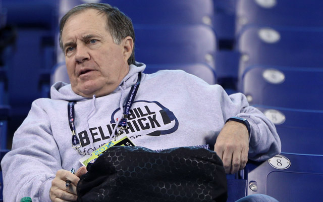 Bill Belichick has been spying on wideouts this spring.