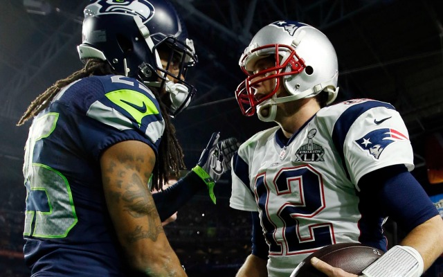 The Tom Brady-Richard Sherman Super Bowl 49 photo you'll want to