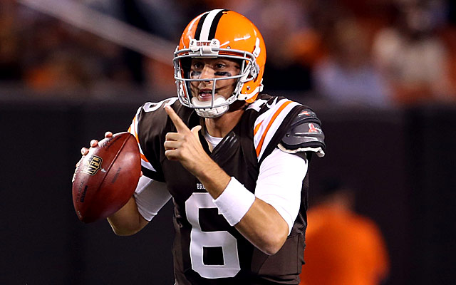 Brian Hoyer is the latest stopgap QB in Houston. (Getty Images)