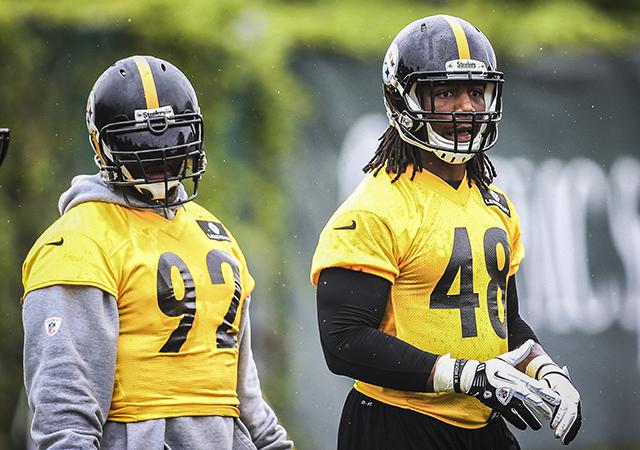 Can James Harrison and Bud Dupree return the Steelers' D to its glory days? (USATSI)