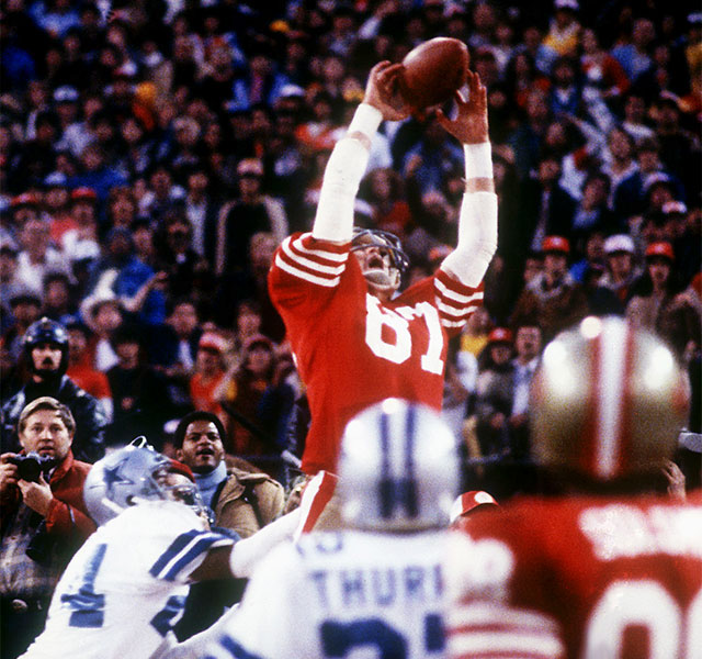 Image result for joe montana cowboys images the catch