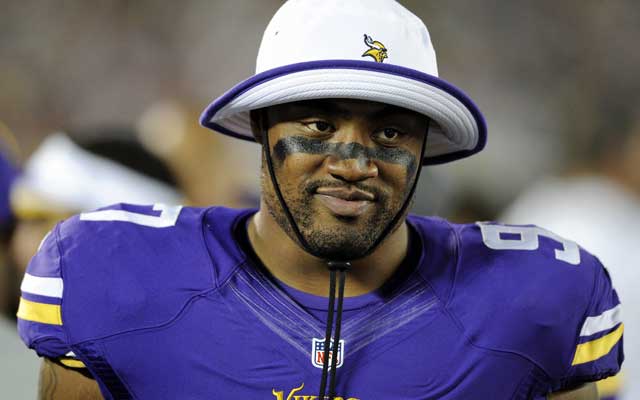 Everson Griffen tallied 5.5. sacks for the Vikings as a reserve in 2013. 