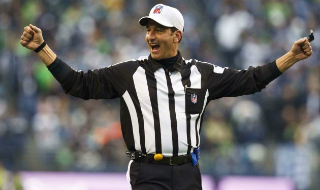 Gene Steratore is happy that he can see again. (USATSI)
