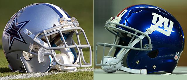The Cowboys-Giants rivalry allegedly went too far at one NJ church. (USATSI)