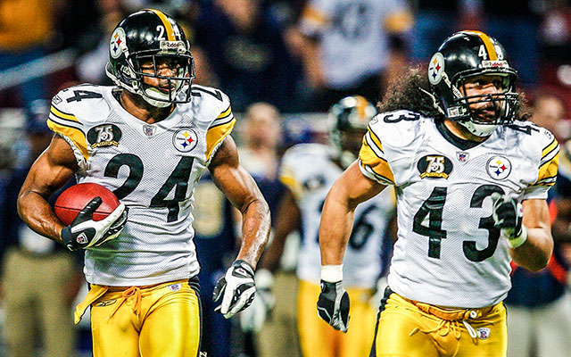 Ike Taylor and Troy Polamalu played together for 12 seasons. (Getty Images)