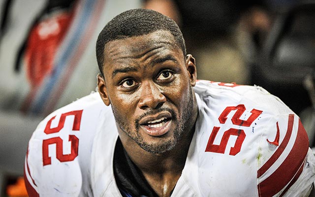 Linebacker Jon Beason re-upped with the Giants in March. (USATSI)