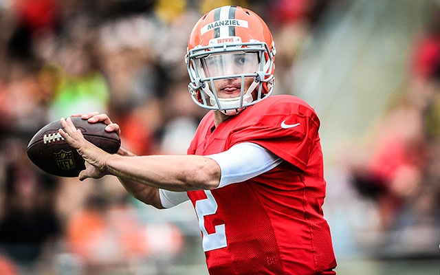 Johnny Manziel thinks a year on the bench could be good for his development. (USATSI)