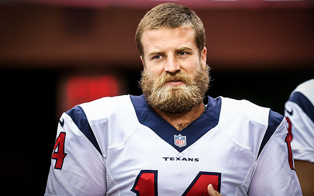 Ryan Fitzpatrick's Houston debut couldn't have gone worse. (USATSI)
