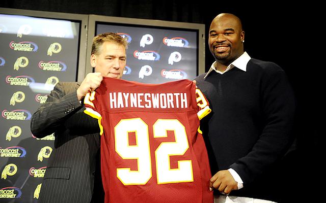 Albert Haynesworth isn't a big fan of the Redskins or their fans. (USATSI)