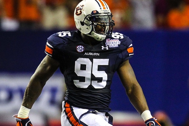 Auburn defensive end Dee Ford will miss at least the season opener due to a knee injury. (USATSI)
