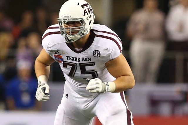 Texas A&M tackle Jake Matthews is the only 2012 FWAA All-American on the watch list. (USATSI)