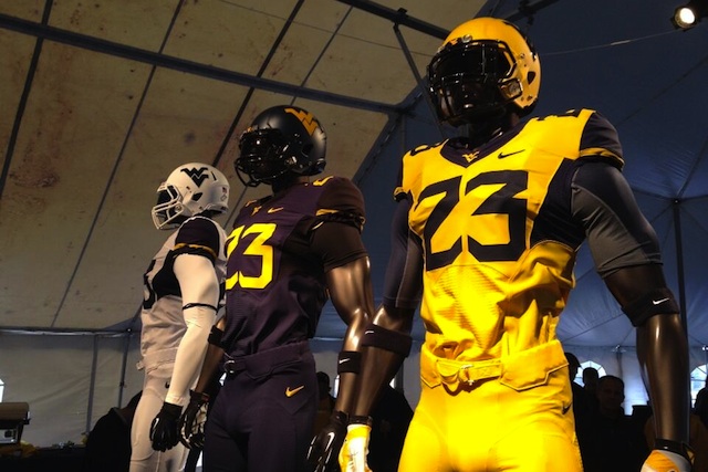 PHOTOS: West Virginia unveils new football uniforms for 2013 - CBSSports.com