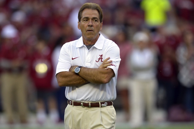 Nick Saban wants teams in Power Five conferences to all play by the same rules. (USATSI)