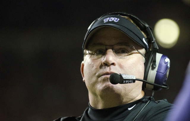 Gary Patterson's team has taken quite a few hits in the last week