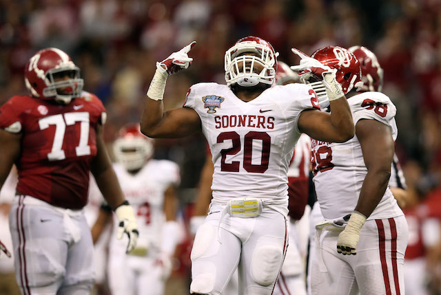 Frank Shannon was Oklahoma's leading tackler in 2013