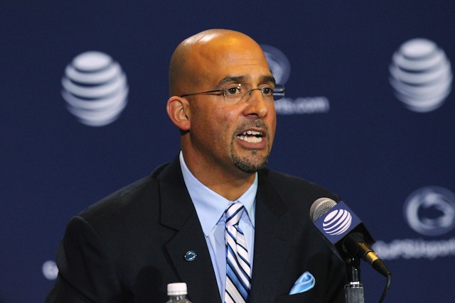 James Franklin will attend the State of the Union address on Tuesday night.  (USATSI)