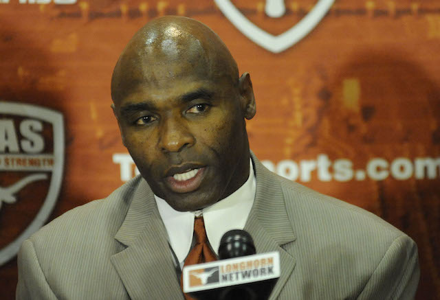Charlie Strong thinks Texas being Texas sells itself